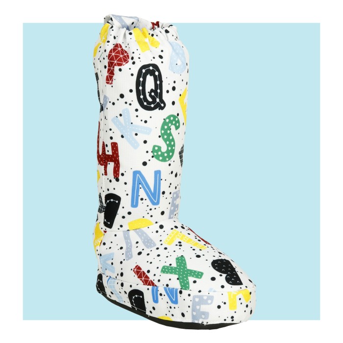 ochraniacz na gips ,but na gips Literki